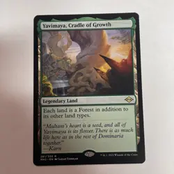 Yavimaya, Cradle of Growth Modern Horizons 2 #261 Rare - Image 1