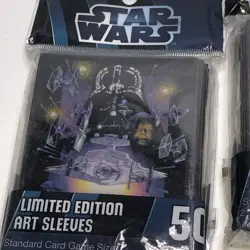3 Sets Lightsaber Sleeves (150 CARD) Fantasy Flight (out of print & The Empire - Image 4