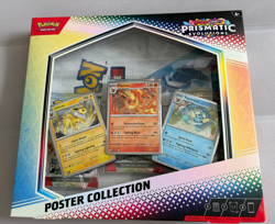 Pokemon Scarlet Violet Prismatic Evolutions Poster Collection Box New & sealed - Image 1
