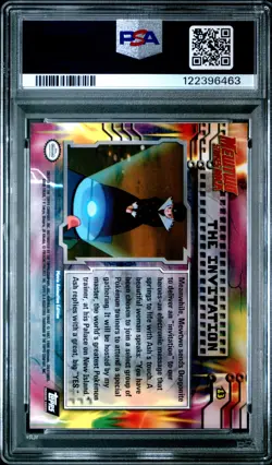 1999 TOPPS POKEMON THE MOVIE EDITION THE INVITATION #13 MOVIE EDITION PSA 9 - Image 2