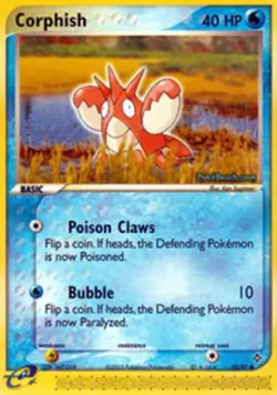 4x Lightly Played Corphish - 52/97 - Common Pokemon Dragon - Image 1