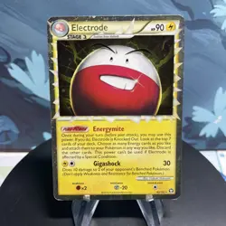 Pokemon Electrode Prime 93/102 Triumphant Holo DMG - Image 1