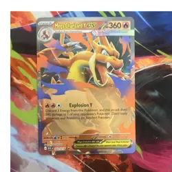 Pokemon TCG Mega Charizard Y EX 022/217 Evolutions Ultra Rare Holo HP360 - Image 1