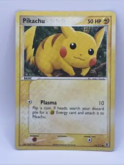 Pokemon Reverse Holo Pikachu 2004 FireRed & LeafGreen 74/112 - Image 1