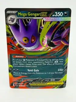Pokemon Mega Gengar Ex Phantasmol Flames 056/094 - Image 1