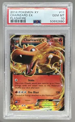 50692680 Charizard EX 2014 Pokemon XY Flashfire #11 PSA 10 - Image 1