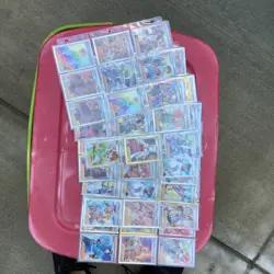 Pokemon Trainer Full Art Lot English lot of 72 value of 170 - Image 1