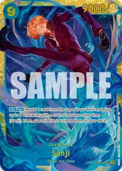Sanji Reprint SEC Premium Booster The Best Vol. 2 OP06 119 NM - Image 1