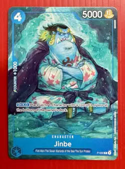 Jinbe Non Foil P-030 - Bandai Card Promo - One Piece TCG - English - Image 1