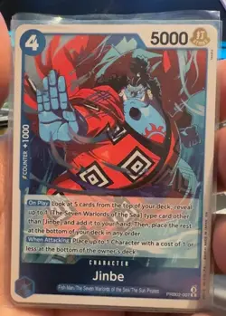 Jinbe PRB02-007 Holo NM One Piece Premium Booster -The Best- Vol. 2 - Image 1