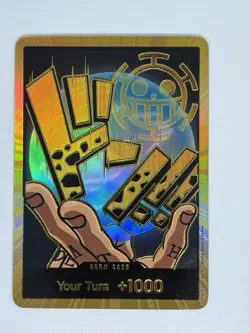 Trafalgar Law - One Piece CCG - Don!! Card Your Turn +1000 Foil Full Art - Image 1