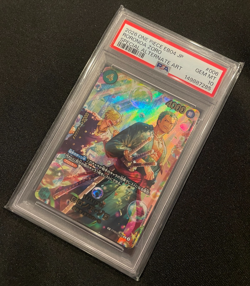 Roronoa Zoro - One Piece TCG PRB02-006 SP Japanese Special Alternate Art PSA 10 - Image 1