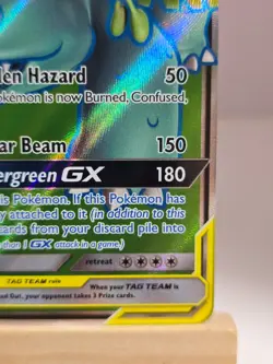 POKEMON Celebi & Venusaur GX 159/181 Full Art Ultra Rare Tag Team Team Up 2019 - Image 4