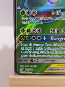 POKEMON Celebi & Venusaur GX 159/181 Full Art Ultra Rare Tag Team Team Up 2019 - Image 5