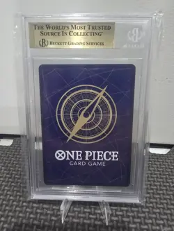 Monkey.D.Luffy Manga OP11-118 A Fist of Divine Speed Secret Rare Foil BGS 9.5 - Image 2