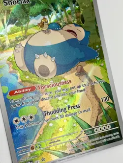 Pokemon TCG Snorlax 151 Elite Trainer Box Black Star Promo SVP 051 - Image 3