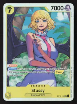 Stussy SR OP13-110 NM - One Piece TCG - Image 1