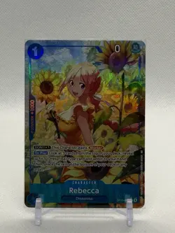 Rebecca #OP15-053 (Alternate Art) - Adventure on Kami's Island Holo One Piece￼ - Image 1