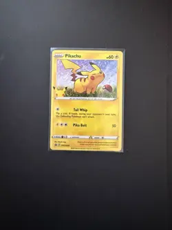 Pokemon Pikachu SWSH039 Black Star Promo Holo Pokemon Card - Image 1