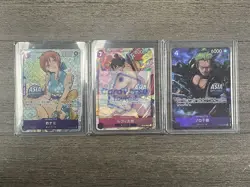 One Piece Card Game Treasure Chest Vol.1 TC-01 Promos Nami, Luffy, Zoro - Image 1