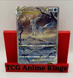 Pokemon Glaceon VSTAR Card Crown Zenith Galarian Gallery Holo GG40/GG70 - Image 1