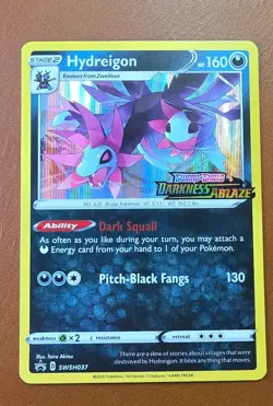 Hydreigon - (Prerelease) SWSH037 SWSH: Sword & Shield Promo Cards Holo - Image 1
