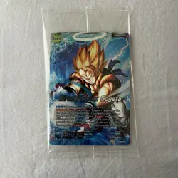 Miracle Strike Gogeta P-069 Movie Promo Sealed Foil Dragon Ball Super Card Game - Image 1