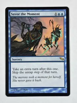 1x Savor the Moment Shadowmoor Magic The Gathering MTG Card - Image 1