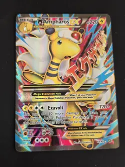 M Ampharos EX Holo Card 88/98 XY-Ancient Origins NM Condition - Image 3