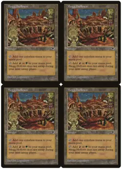 MTG Mogg Hollows x4 Tempest Uncommon NM/LP Playset - Image 1