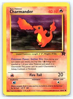 2000 Pokemon Rocket 50 Charmander 1st Edition - Image 1