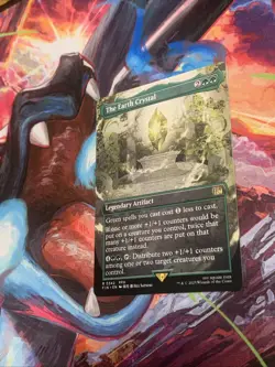 Magic: Final Fantasy MTG the Earth Crystal Card 342 Borderless, Rare - Image 2