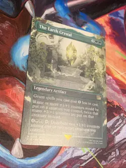 Magic: Final Fantasy MTG the Earth Crystal Card 342 Borderless, Rare - Image 3