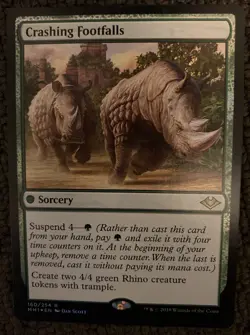 MTG MH1 - Foil Crashing Footfalls NM - Image 1