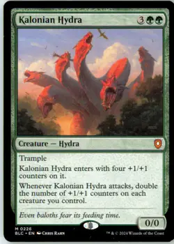 Kalonian Hydra 226 Mythic Commander: Bloomburrow Near Mint - Image 2