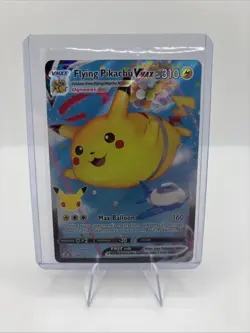 Pokemon TCG Flying Pikachu VMAX 007/025 Celebrations Holo - Image 1