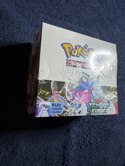 Pokemon TCG Scarlet & Violet - Temporal Forces Booster Box In Acrylic Case - Image 3