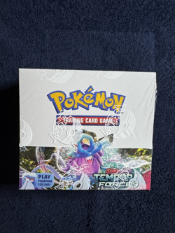 Pokemon TCG Scarlet & Violet - Temporal Forces Booster Box In Acrylic Case - Image 5