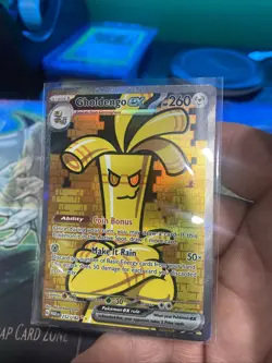 Pokemon Paradox Rift Gholdengo ex 252/182 Special Illustration Rare SIR NM - Image 1