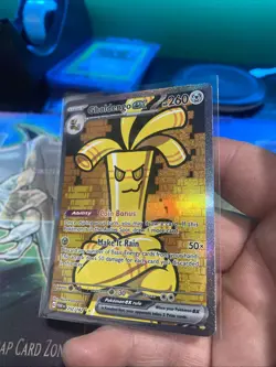 Pokemon Paradox Rift Gholdengo ex 252/182 Special Illustration Rare SIR NM - Image 3