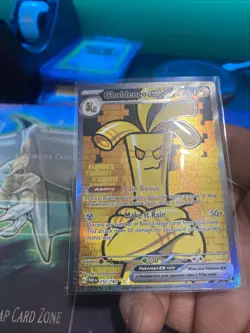 Pokemon Paradox Rift Gholdengo ex 252/182 Special Illustration Rare SIR NM - Image 5