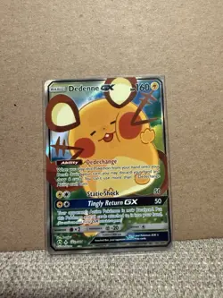 Dedenne GX 195A/214 SM Unbroken Bonds Ultra Rare Full Art Holo English - Image 1