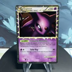 Pokemon Espeon Prime 81/90 Undaunted Holo LP - Image 1