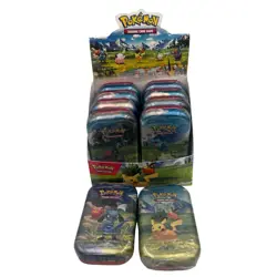 Pokemon TCG Ascended Heroes MINI TIN DISPLAY BOX Factory Sealed 10x Tins! - Image 2