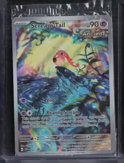 2023 Pokemon SVP EN Black Star Promo #065 Scream Tail Sealed Promo - Image 1
