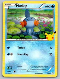 Mudkip 019/025 Promo McDonald's 25th Anniversary Promos Pokemon MP - Image 1