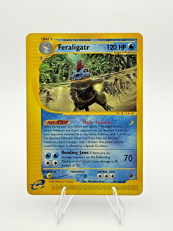 Pokemon Feraligatr Expedition Base Set Non Holo Rare #047/165 120 HP 2002 LP - Image 1