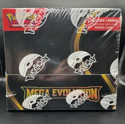 Pokemon TCG Mega Evolution Enhanced Booster Box 36 Packs Bulbasaur Promo - Image 1