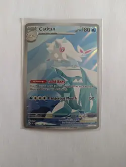 Cetitan - 201/191 Illustration Rare Pokemon TCG SV08: Surging Sparks NM - Image 1