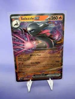 Salazzle ex 16/88 Double Rare Holo, Perfect Order, Pokemon TCG, NM - Image 1